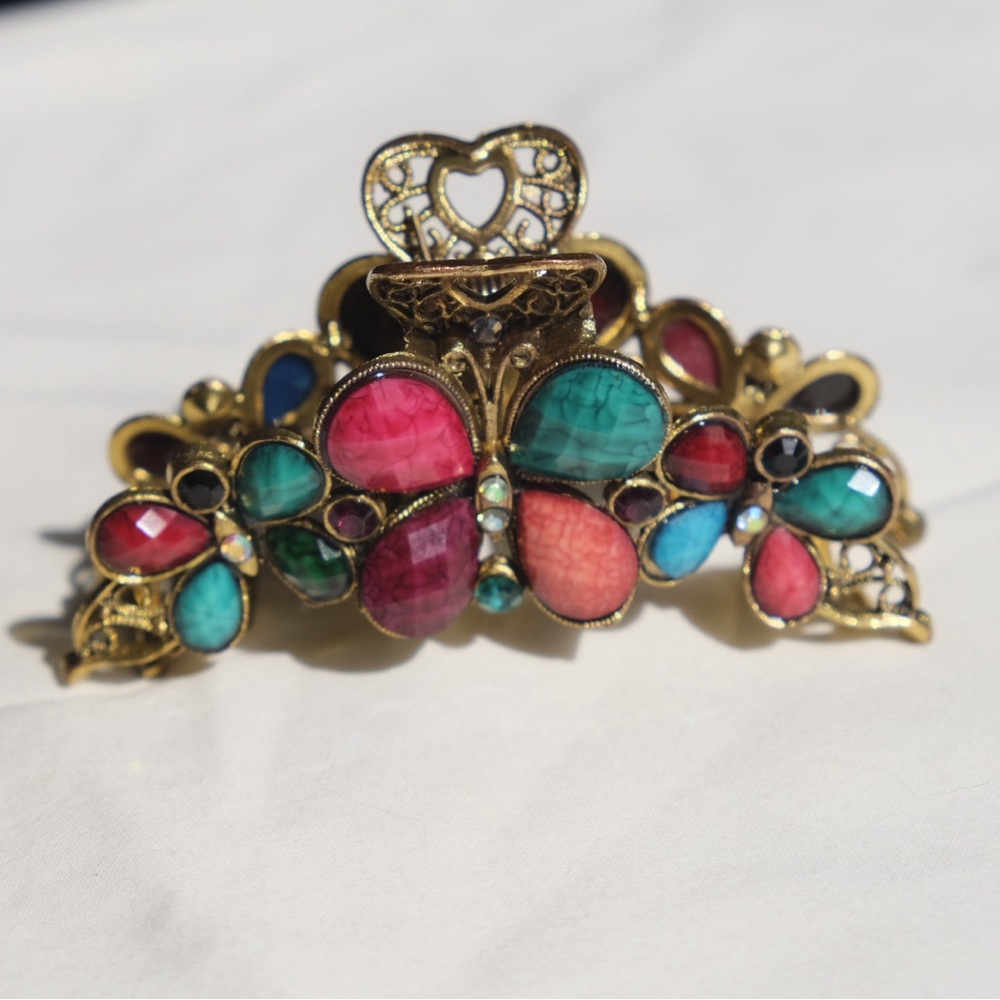 Colorful Butterfly Hair Clip